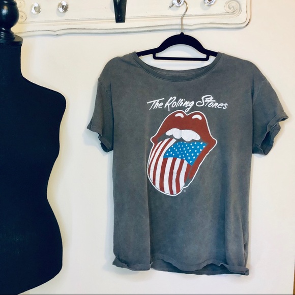 Rolling Stones American Flag Tee | Poshmark